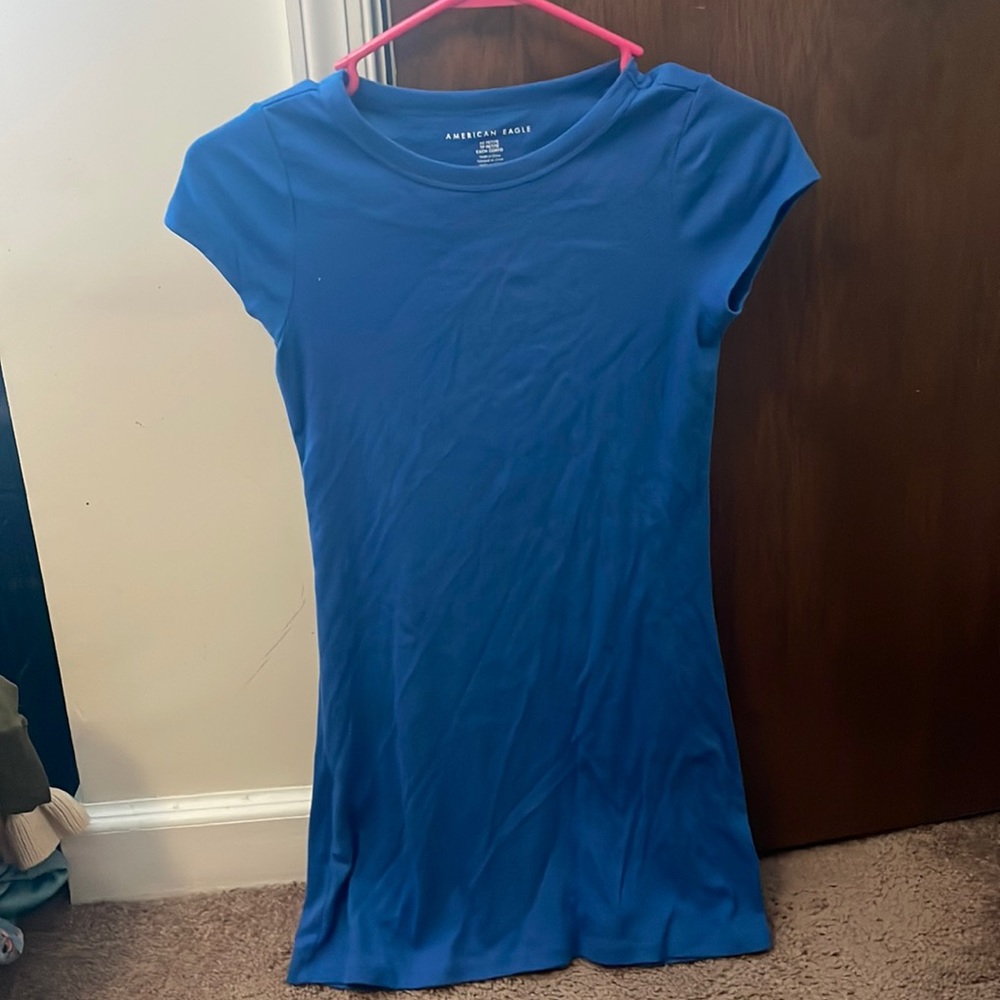 NWT XS petite American eagle short sleeve t shirt dress